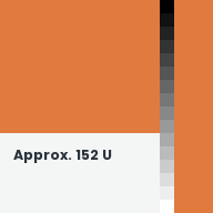 Color chip: Approx. 152 U
