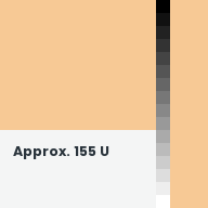 Color chip: Approx. 155 U