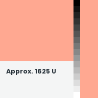 Color chip: Approx. 1625 U