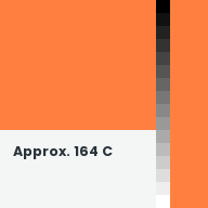 Color chip: Approx. 164 C