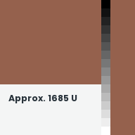 Color chip: Approx. 1685 U