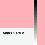 Color chip: Approx. 176 U