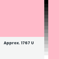 Color chip: Approx. 1767 U