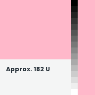 Color chip: Approx. 182 U
