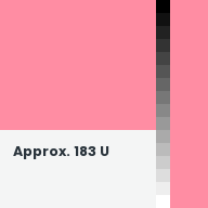 Color chip: Approx. 183 U