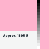 Color chip: Approx. 1895 U