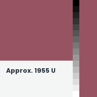 Color chip: Approx. 1955 U