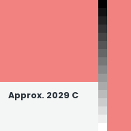 Color chip: Approx. 2029 C