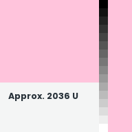 Color chip: Approx. 2036 U
