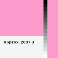 Color chip: Approx. 2037 U