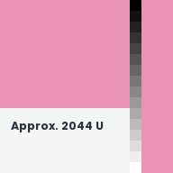 Color chip: Approx. 2044 U