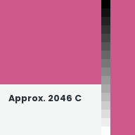 Color chip: Approx. 2046 C