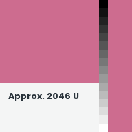 Color chip: Approx. 2046 U