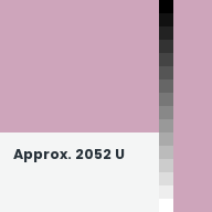 Color chip: Approx. 2052 U