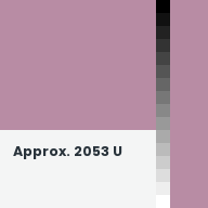 Color chip: Approx. 2053 U