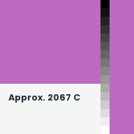 Color chip: Approx. 2067 C