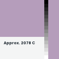Color chip: Approx. 2078 C