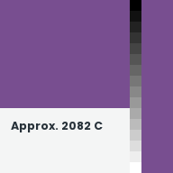 Color chip: Approx. 2082 C