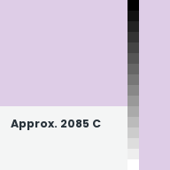 Color chip: Approx. 2085 C
