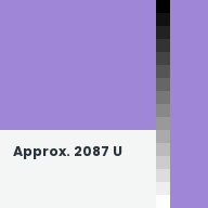 Color chip: Approx. 2087 U