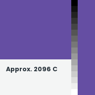 Color chip: Approx. 2096 C