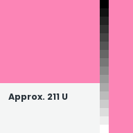 Color chip: Approx. 211 U