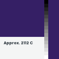 Color chip: Approx. 2112 C