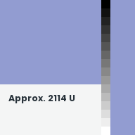Color chip: Approx. 2114 U