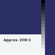 Color chip: Approx. 2119 C