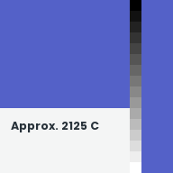 Color chip: Approx. 2125 C