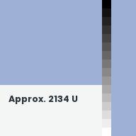 Color chip: Approx. 2134 U