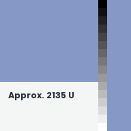 Color chip: Approx. 2135 U