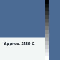Color chip: Approx. 2139 C