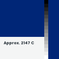 Color chip: Approx. 2147 C