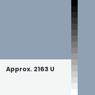 Color chip: Approx. 2163 U