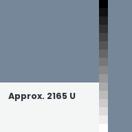 Color chip: Approx. 2165 U