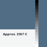 Color chip: Approx. 2167 C
