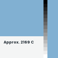 Color chip: Approx. 2169 C