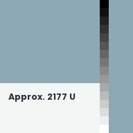 Color chip: Approx. 2177 U