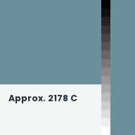Color chip: Approx. 2178 C