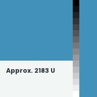 Color chip: Approx. 2183 U