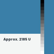 Color chip: Approx. 2185 U