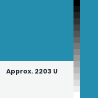 Color chip: Approx. 2203 U