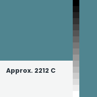 Color chip: Approx. 2212 C