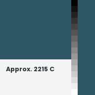 Color chip: Approx. 2215 C