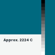 Color chip: Approx. 2224 C