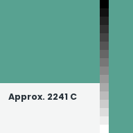 Color chip: Approx. 2241 C