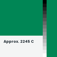 Color chip: Approx. 2245 C
