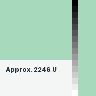 Color chip: Approx. 2246 U