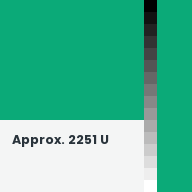 Color chip: Approx. 2251 U